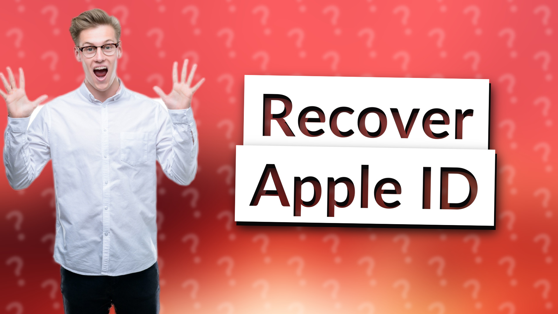 Recover Apple ID