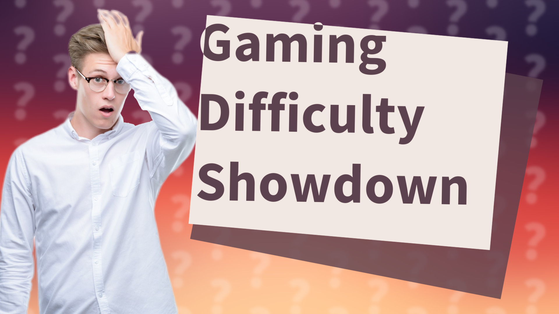 Gaming Difficulty Showdown