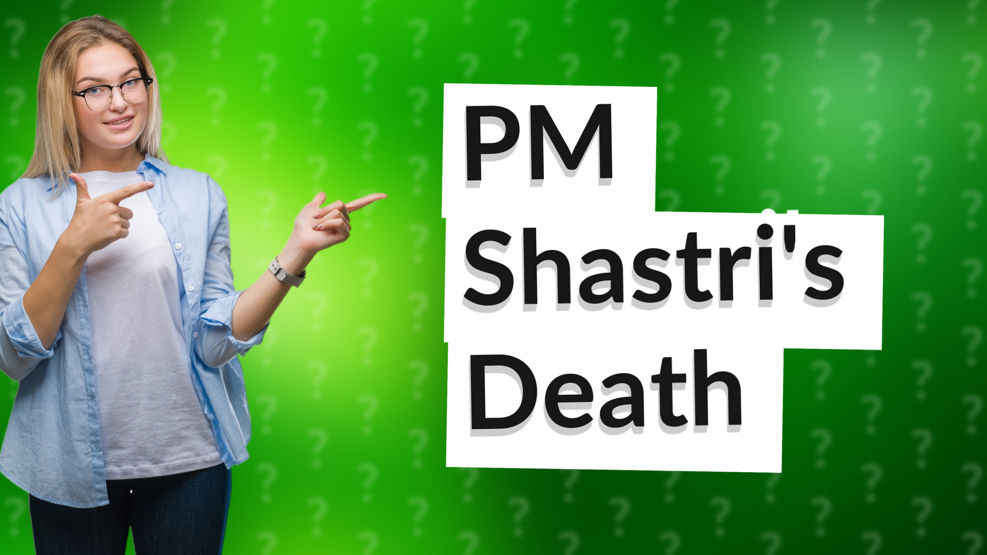 PM Shastri's Death