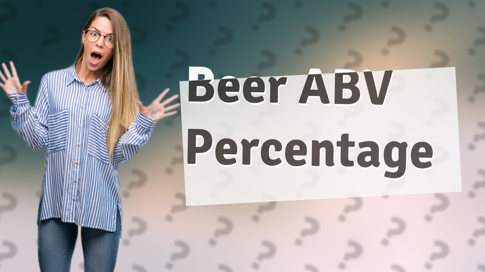 Beer ABV Percentage