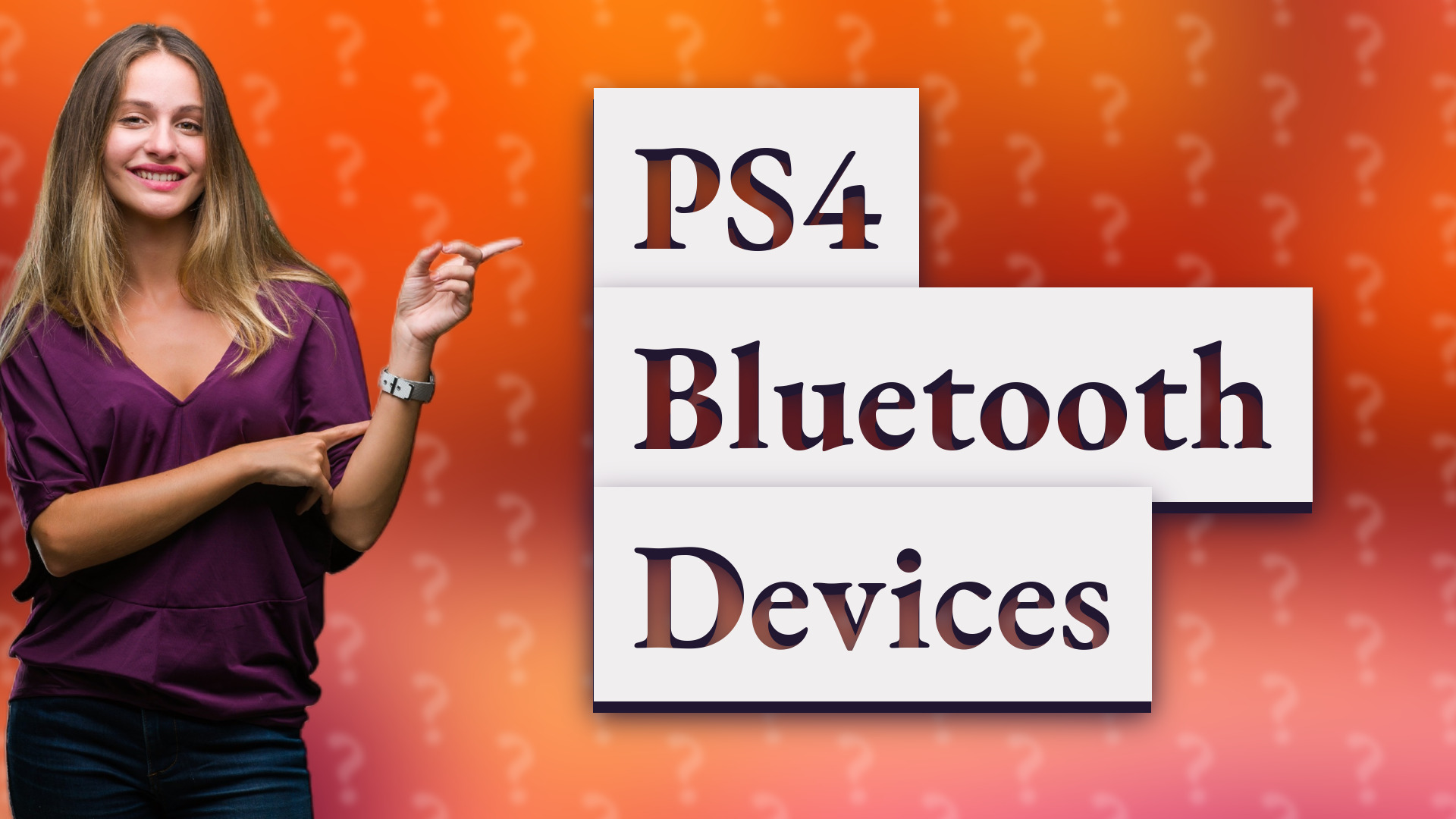 PS4 Bluetooth Devices