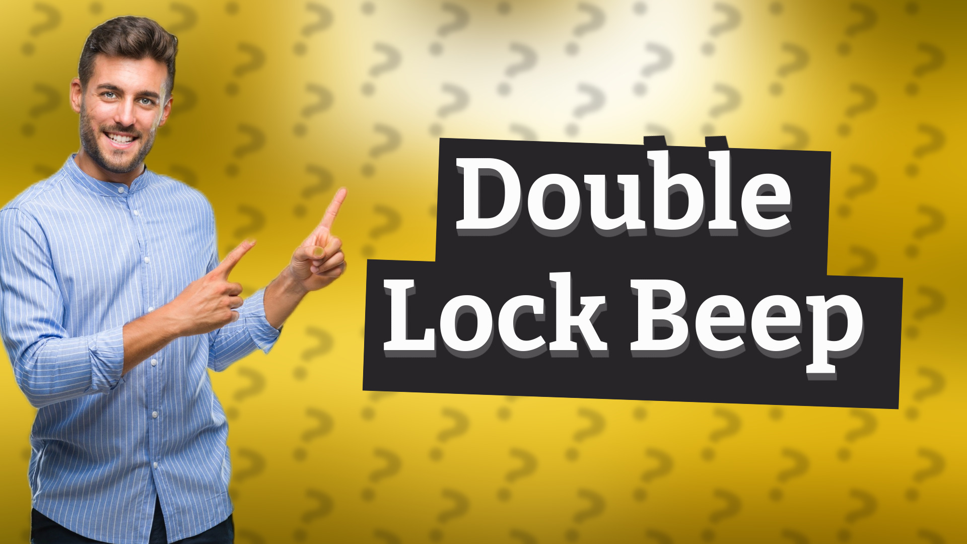 Double Lock Beep