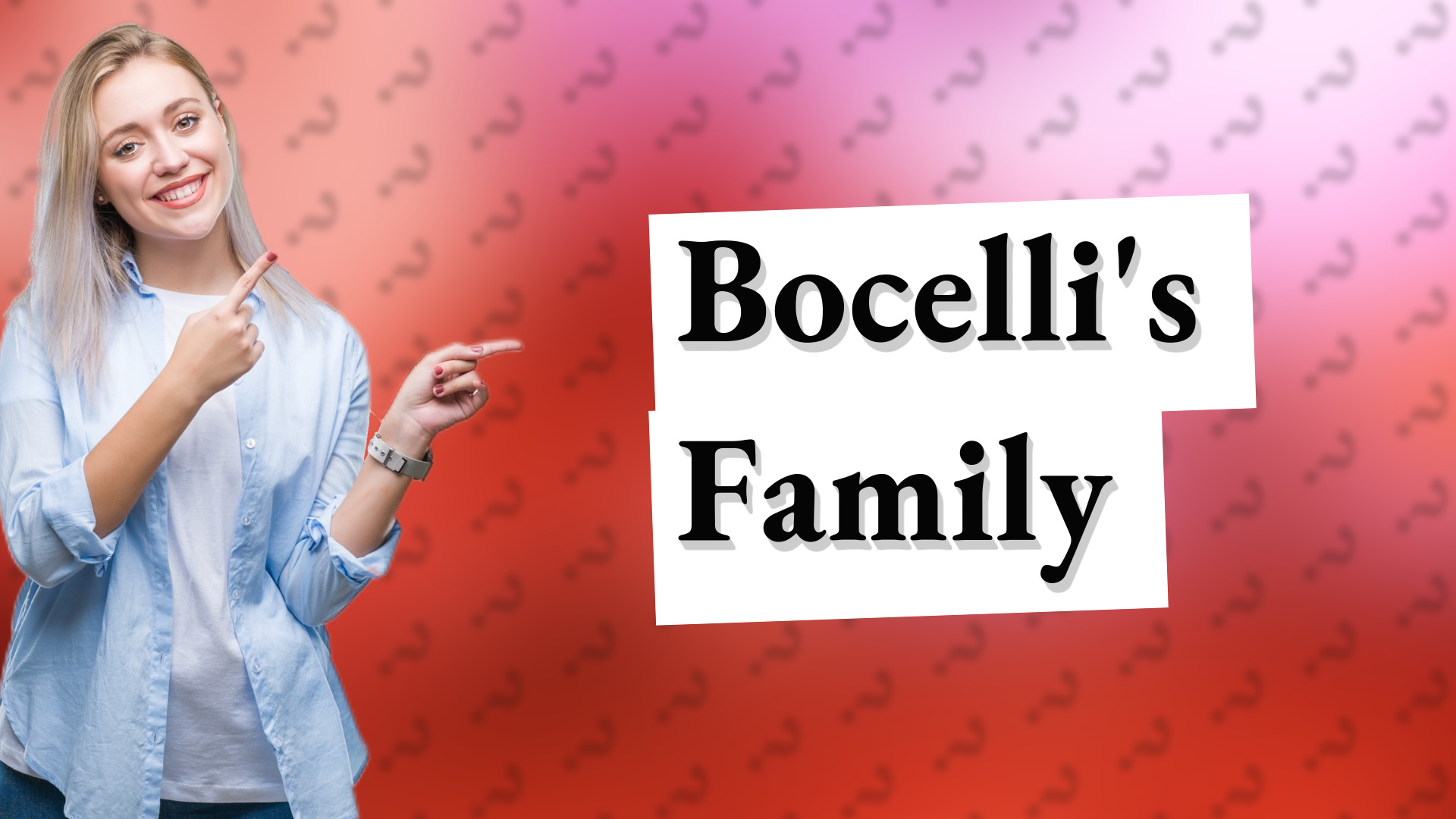 Bocelli's Family