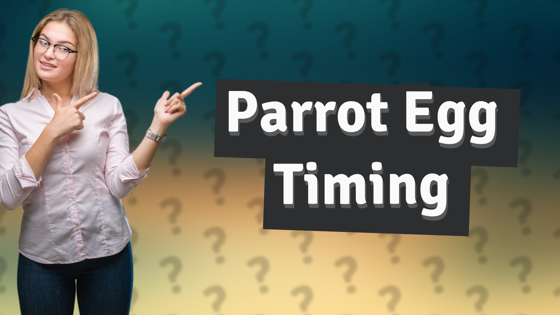 Parrot Egg Timing