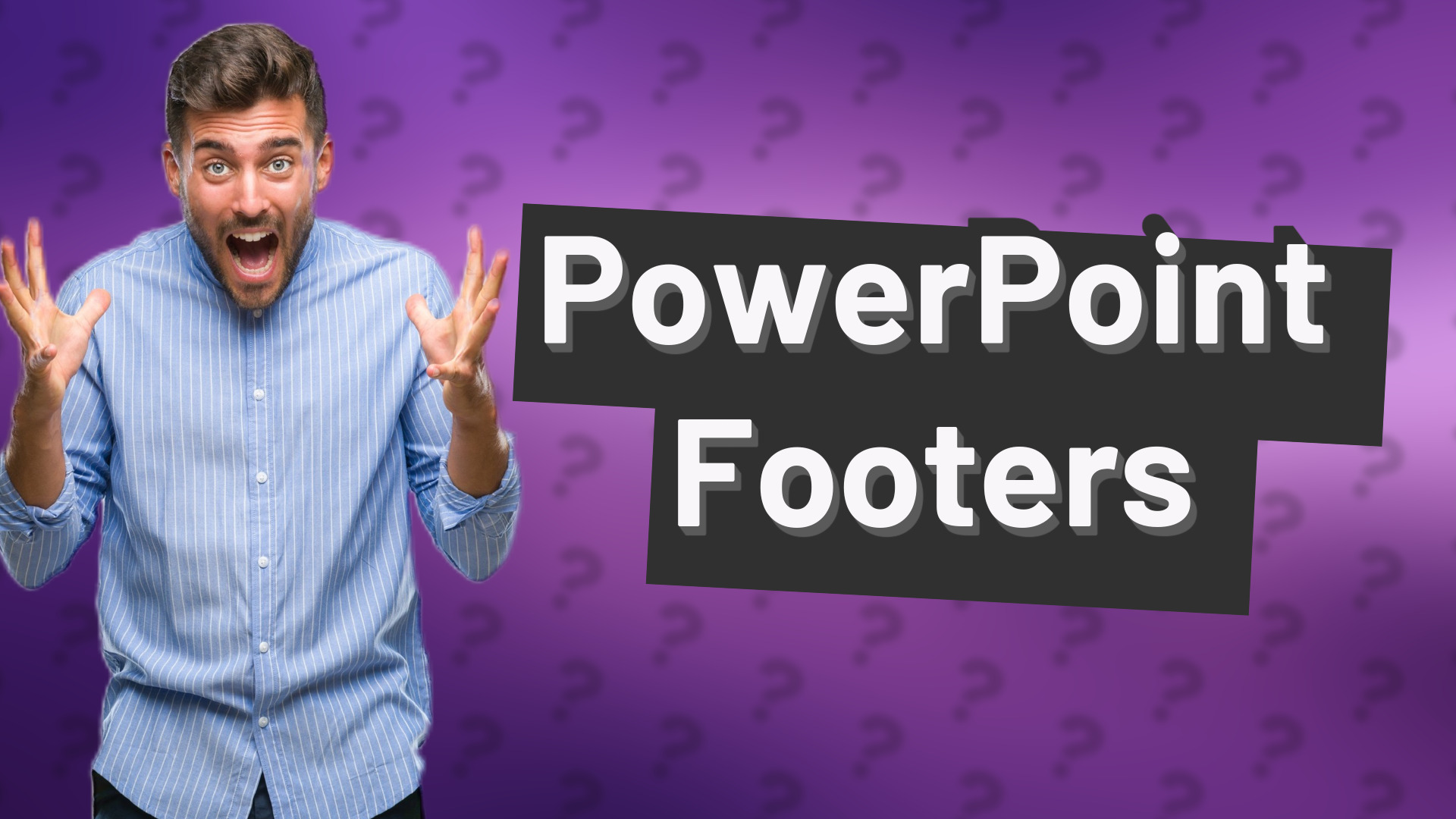 PowerPoint Footers