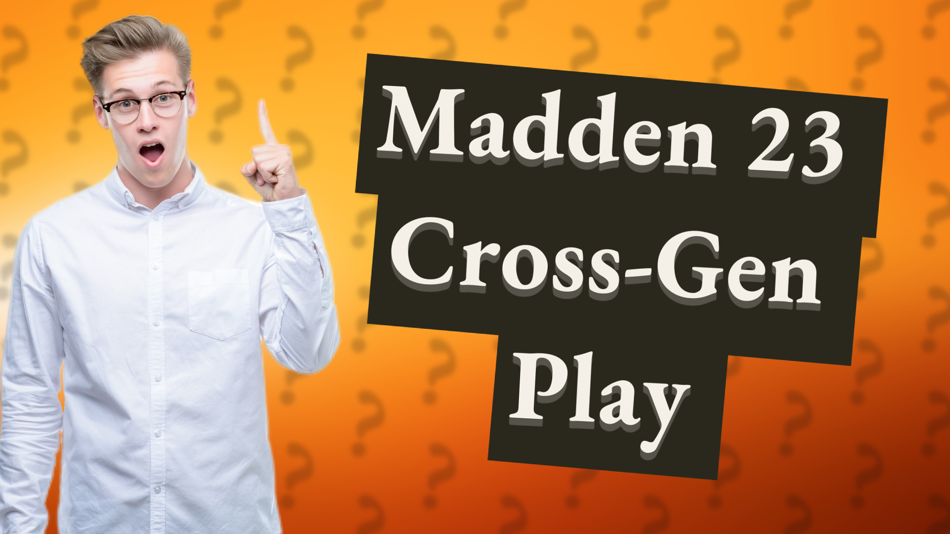 Madden 23 Cross-Gen Play