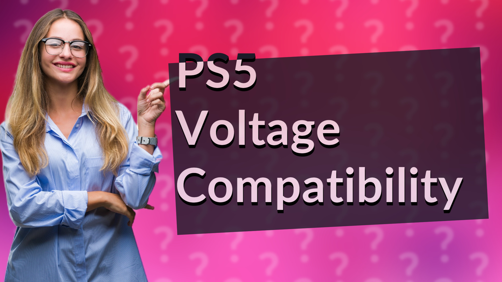 PS5 Voltage Compatibility