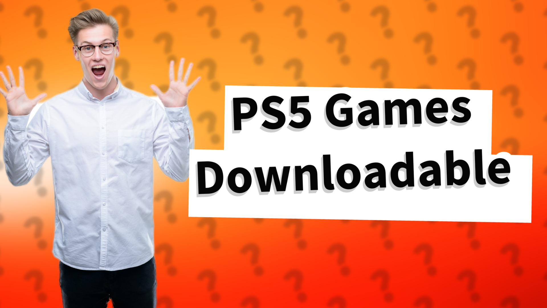 PS5 Games Downloadable