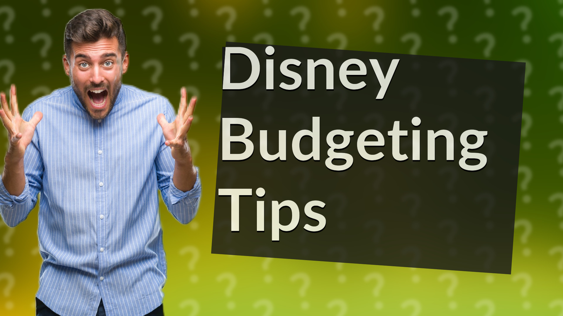 Disney Budgeting Tips