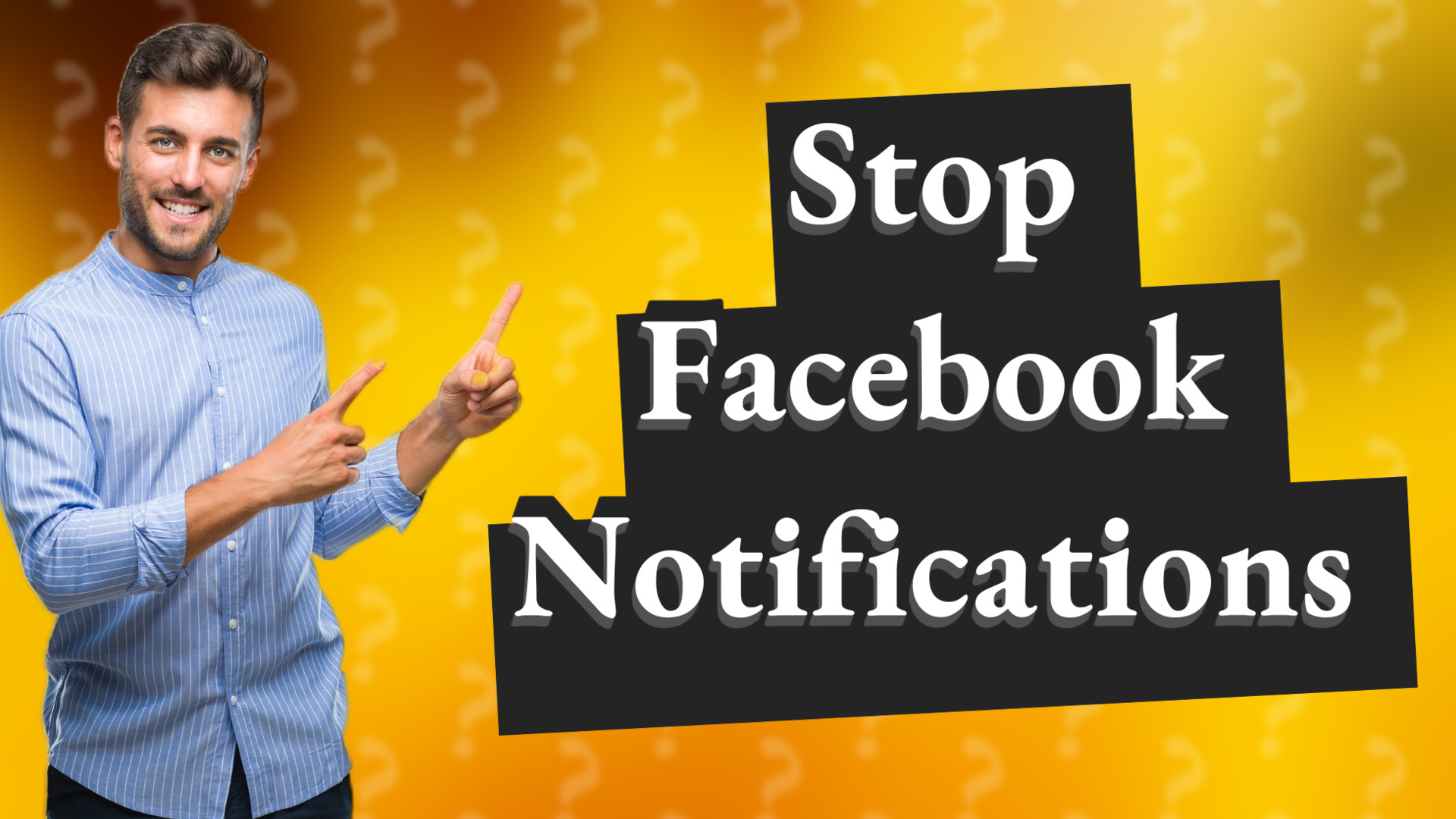 Stop Facebook Notifications