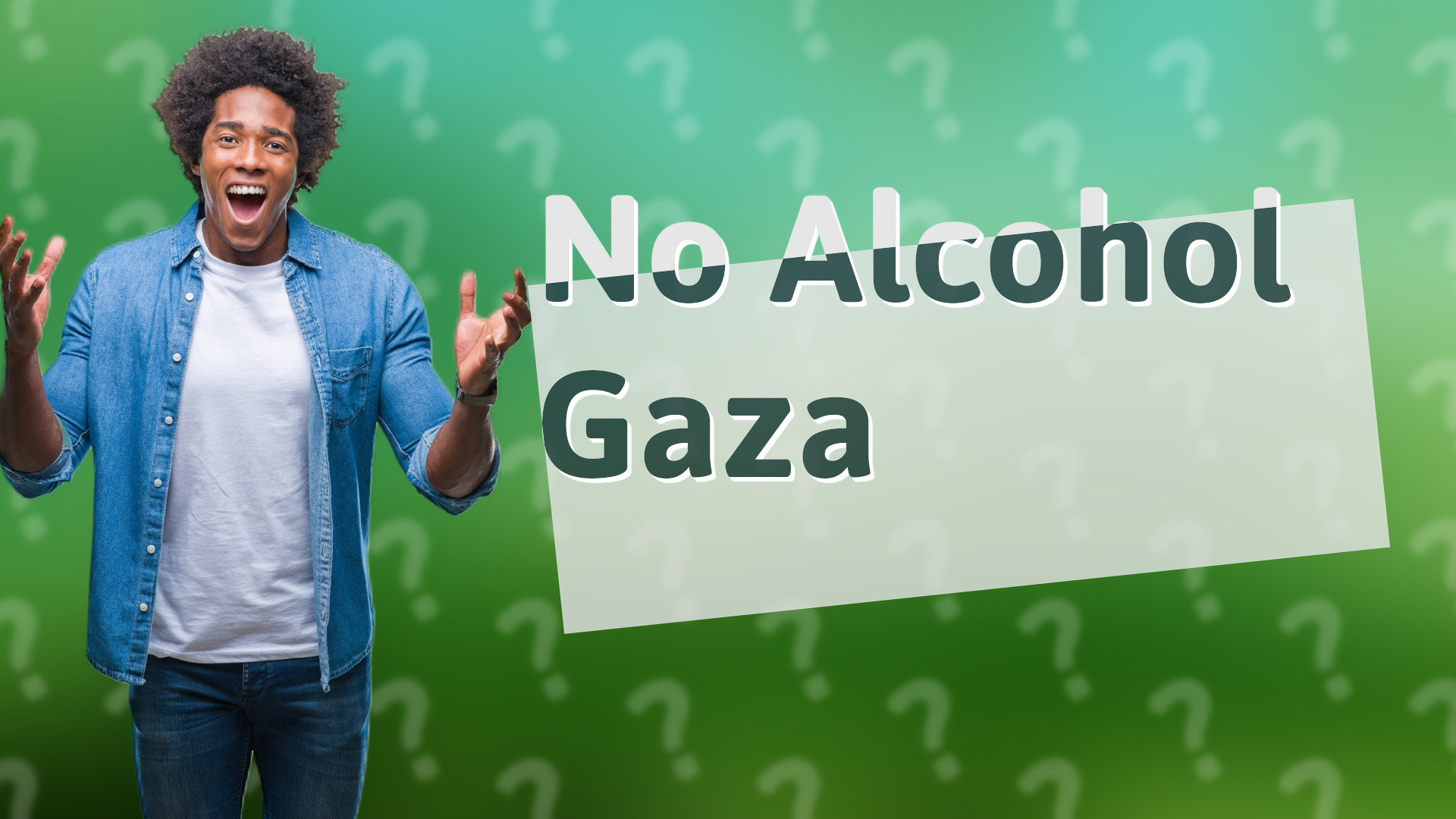 No Alcohol Gaza