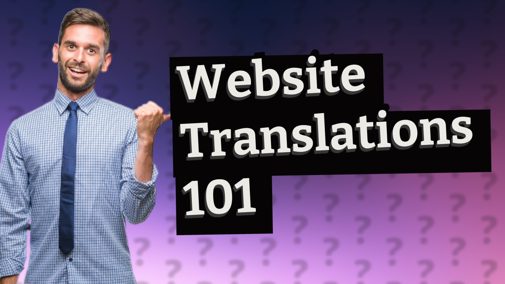 Website Translations 101