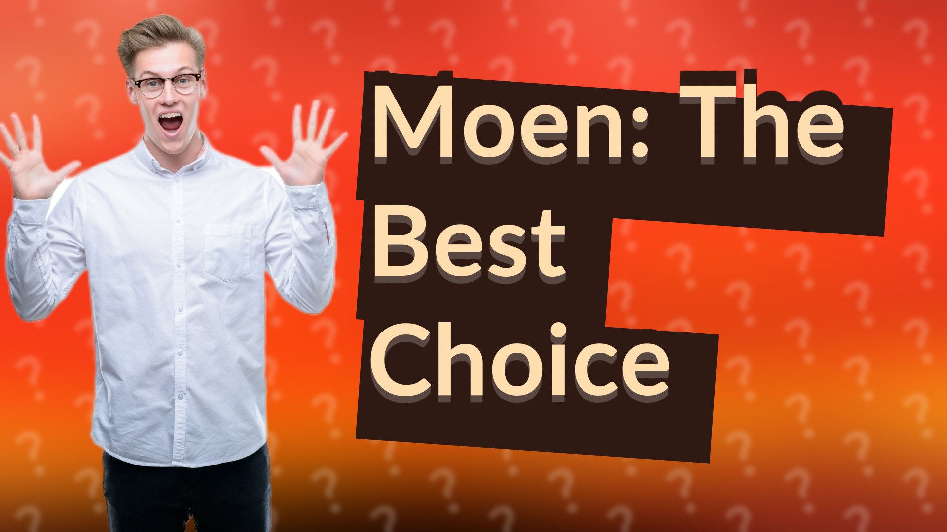 Moen: The Best Choice