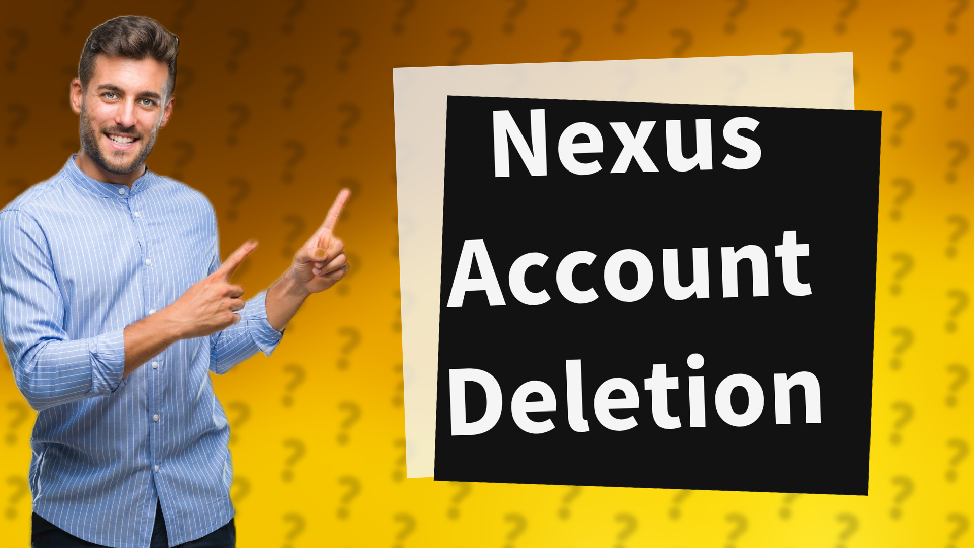 Nexus Account Deletion