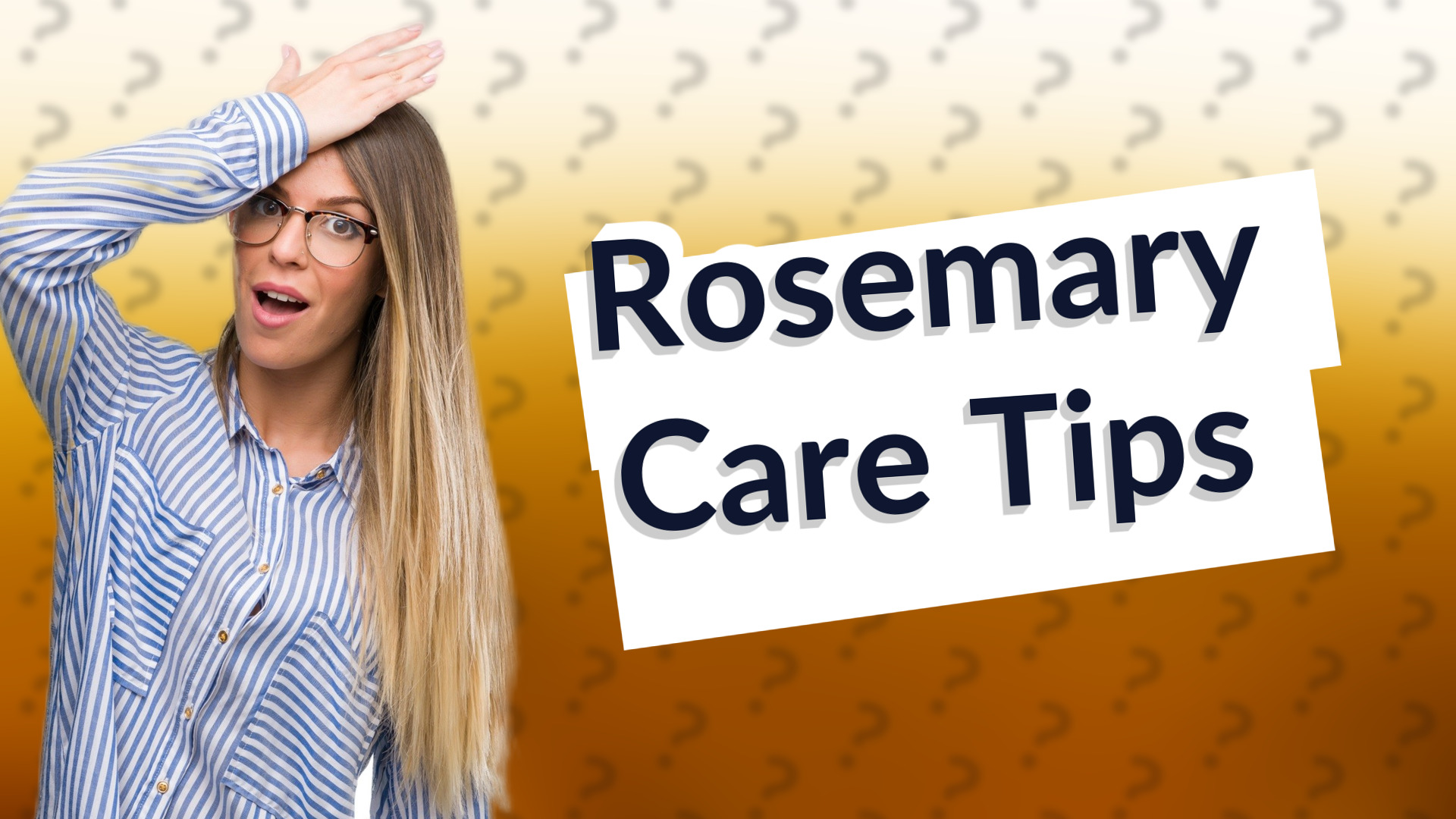 Rosemary Care Tips