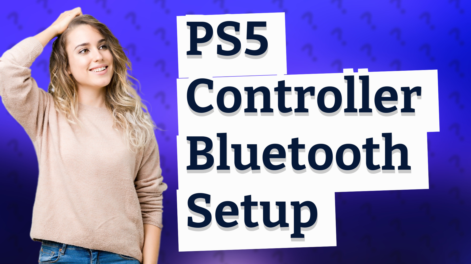PS5 Controller Bluetooth Setup