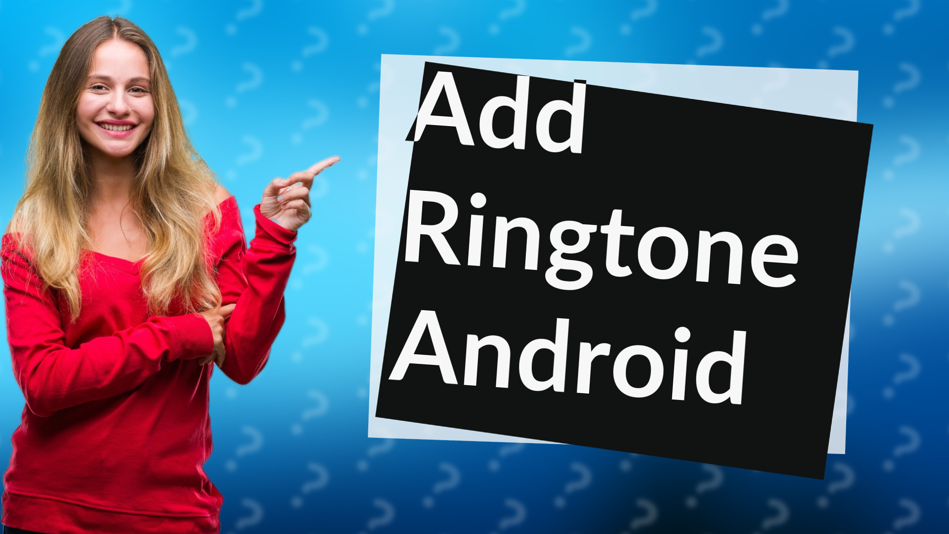 Add Ringtone Android