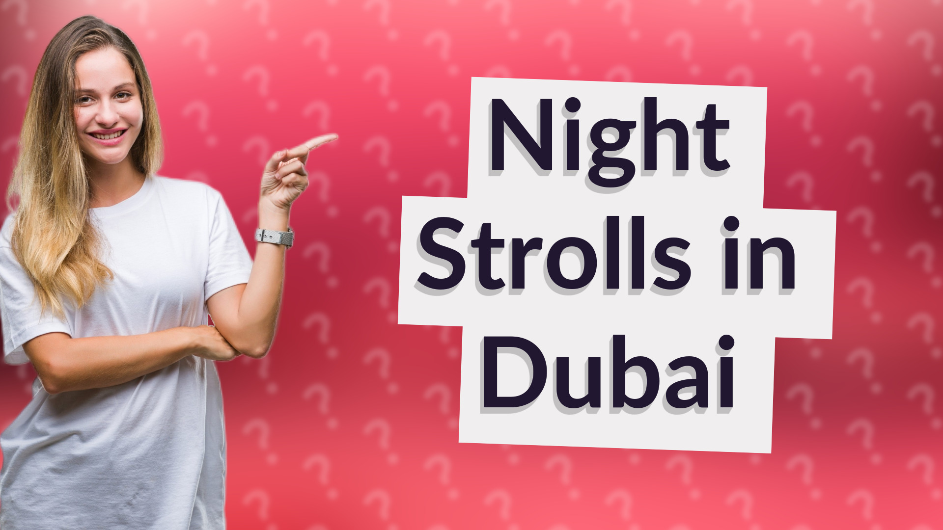 Night Strolls in Dubai