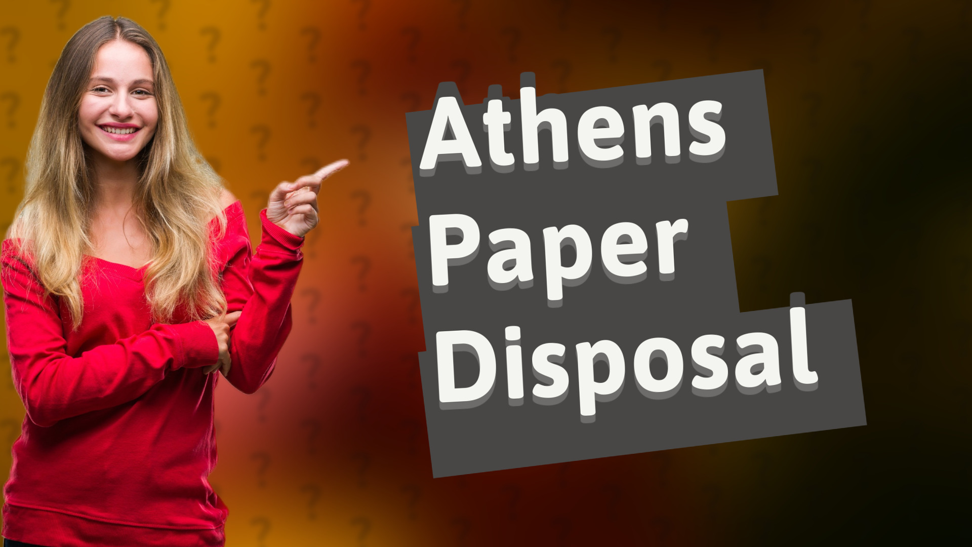 Athens Paper Disposal