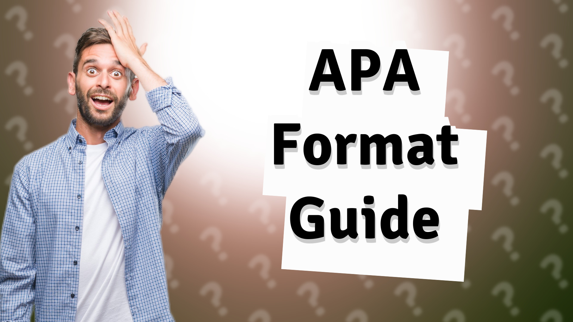 APA Format Guide