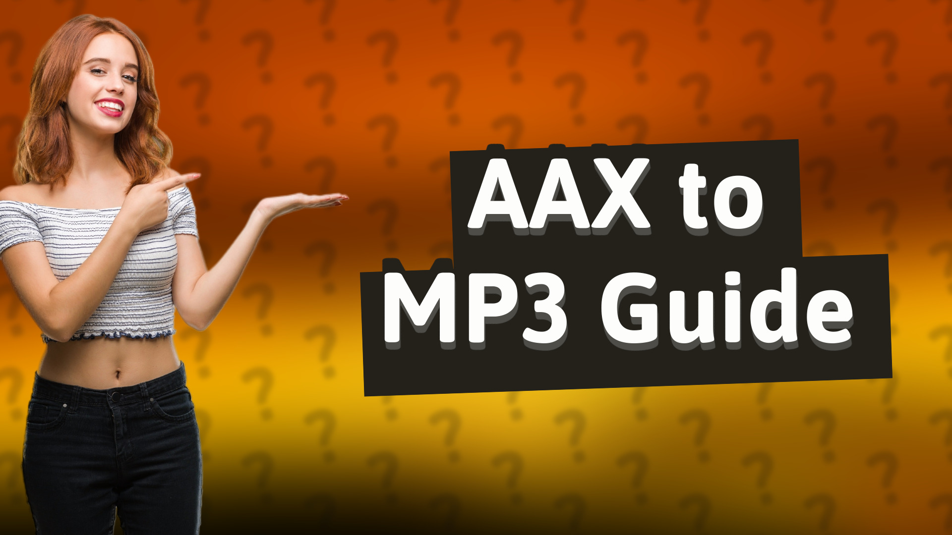 AAX to MP3 Guide