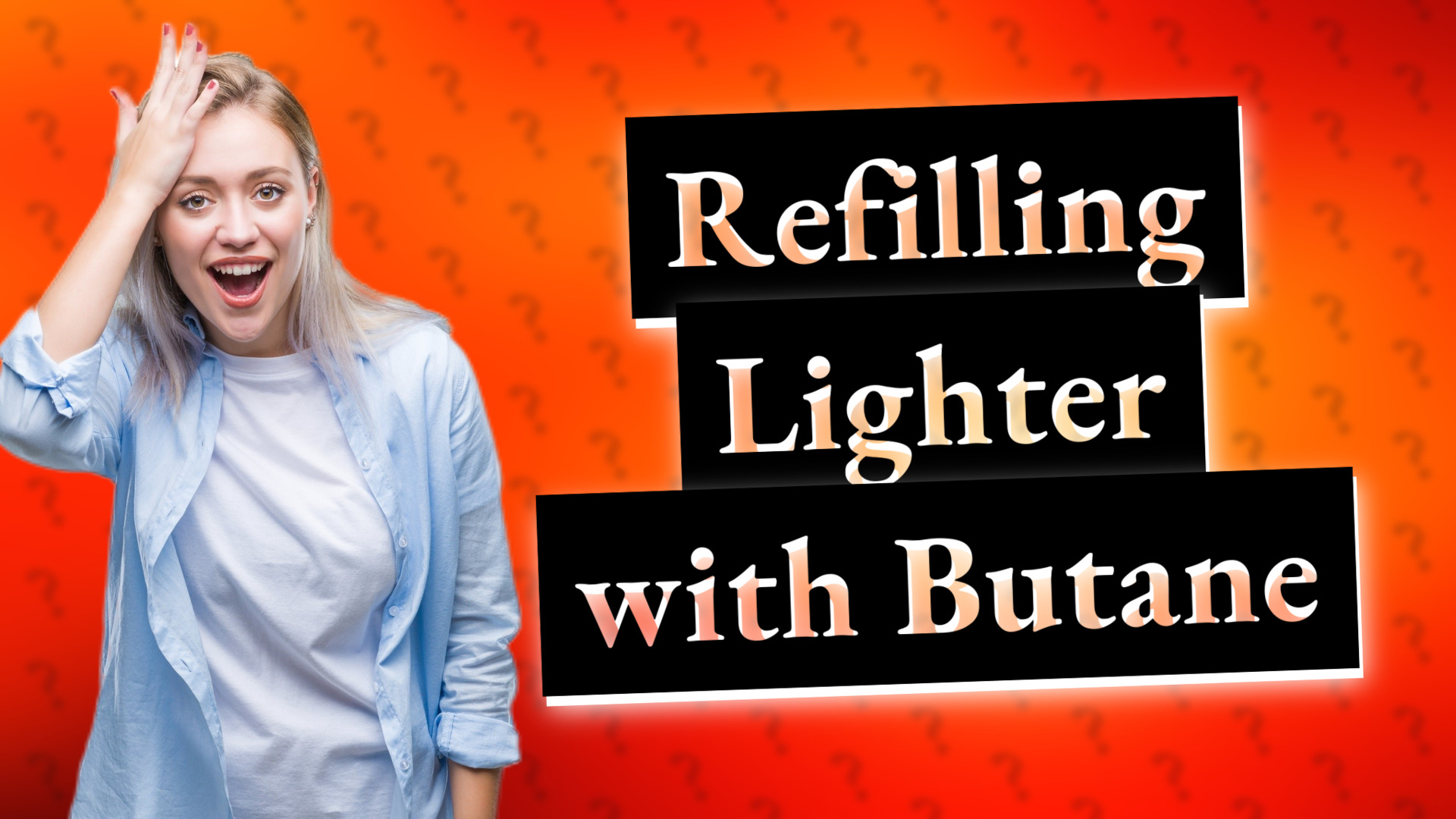 Refilling Lighter with Butane