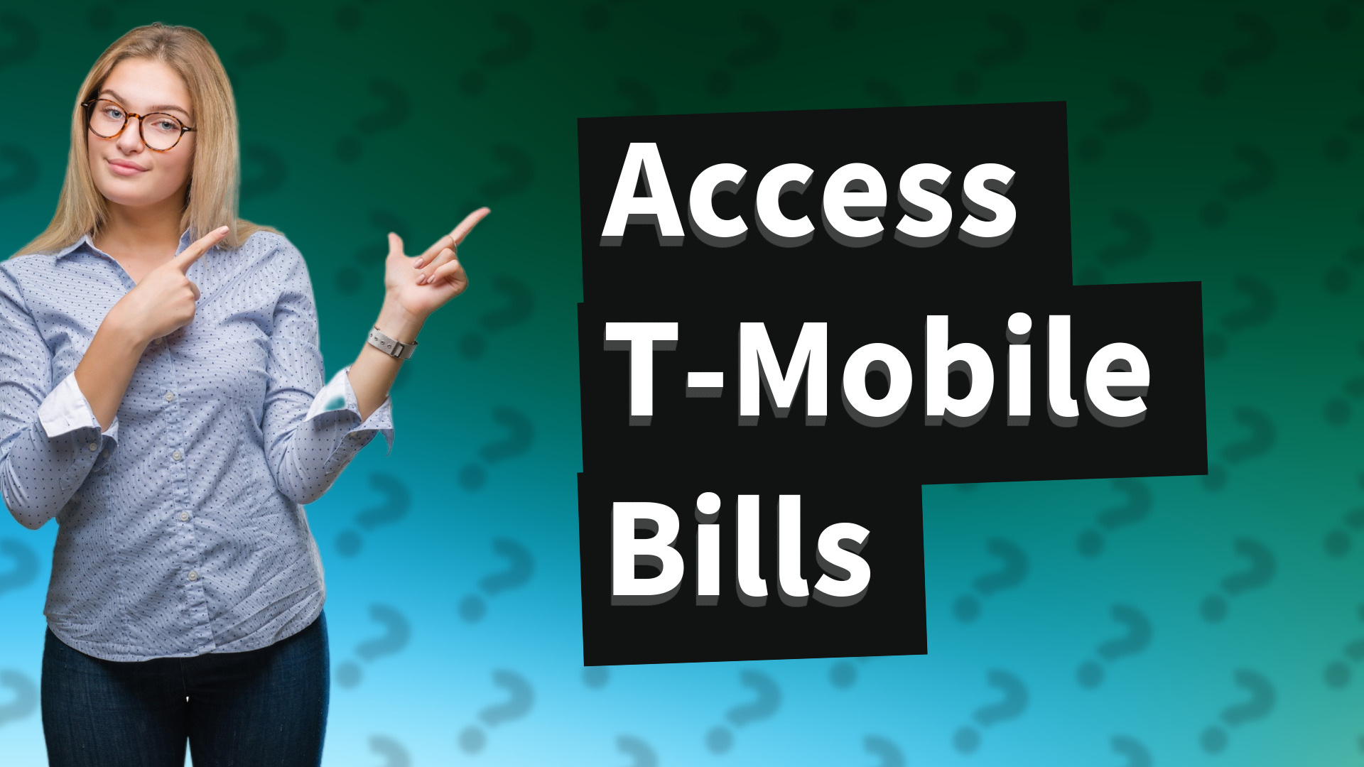 Access T-Mobile Bills