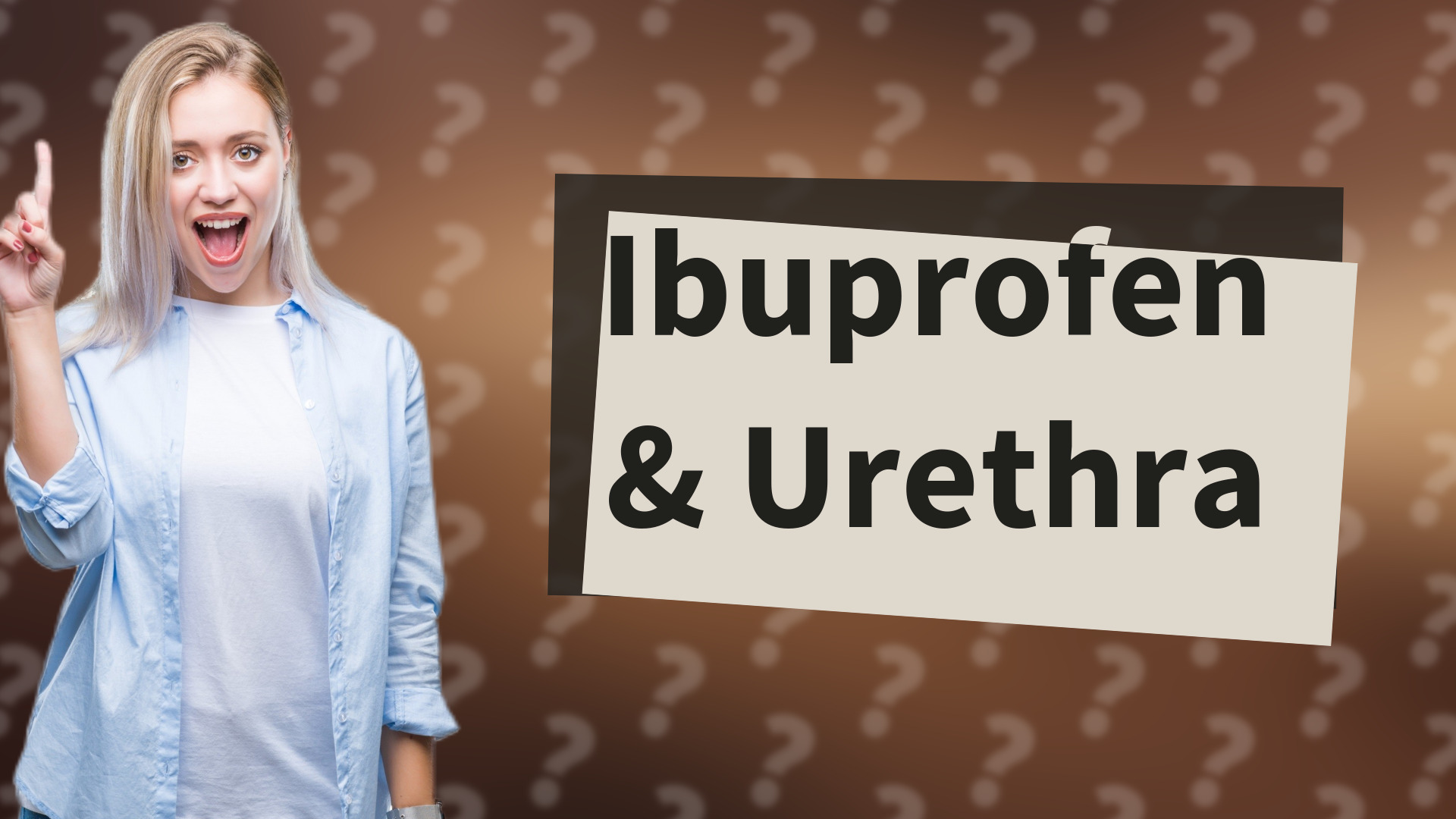 Ibuprofen & Urethra