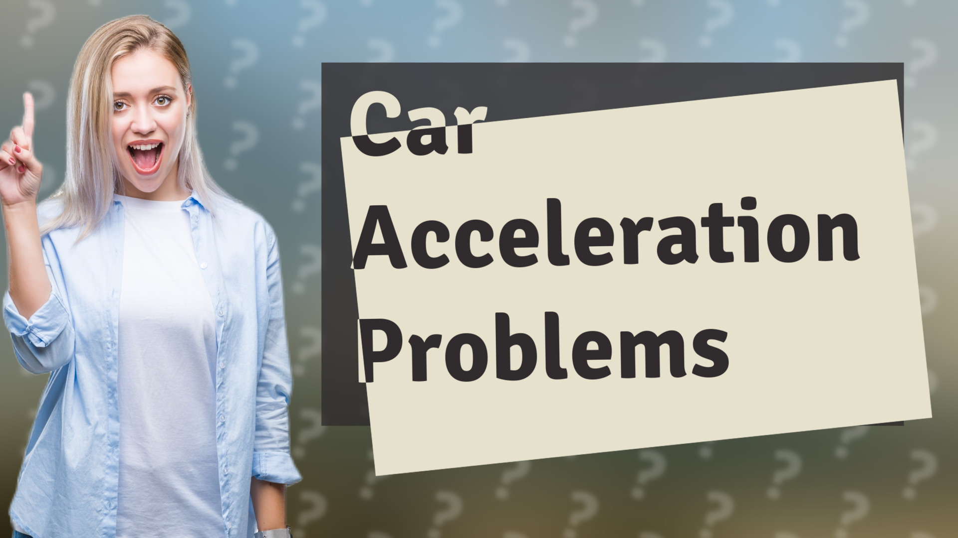 Car Acceleration Problems