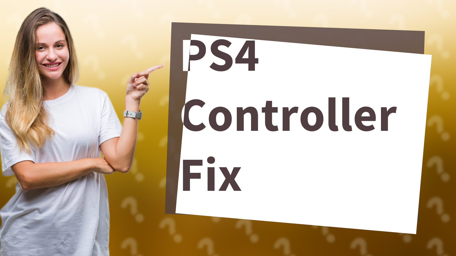 PS4 Controller Fix