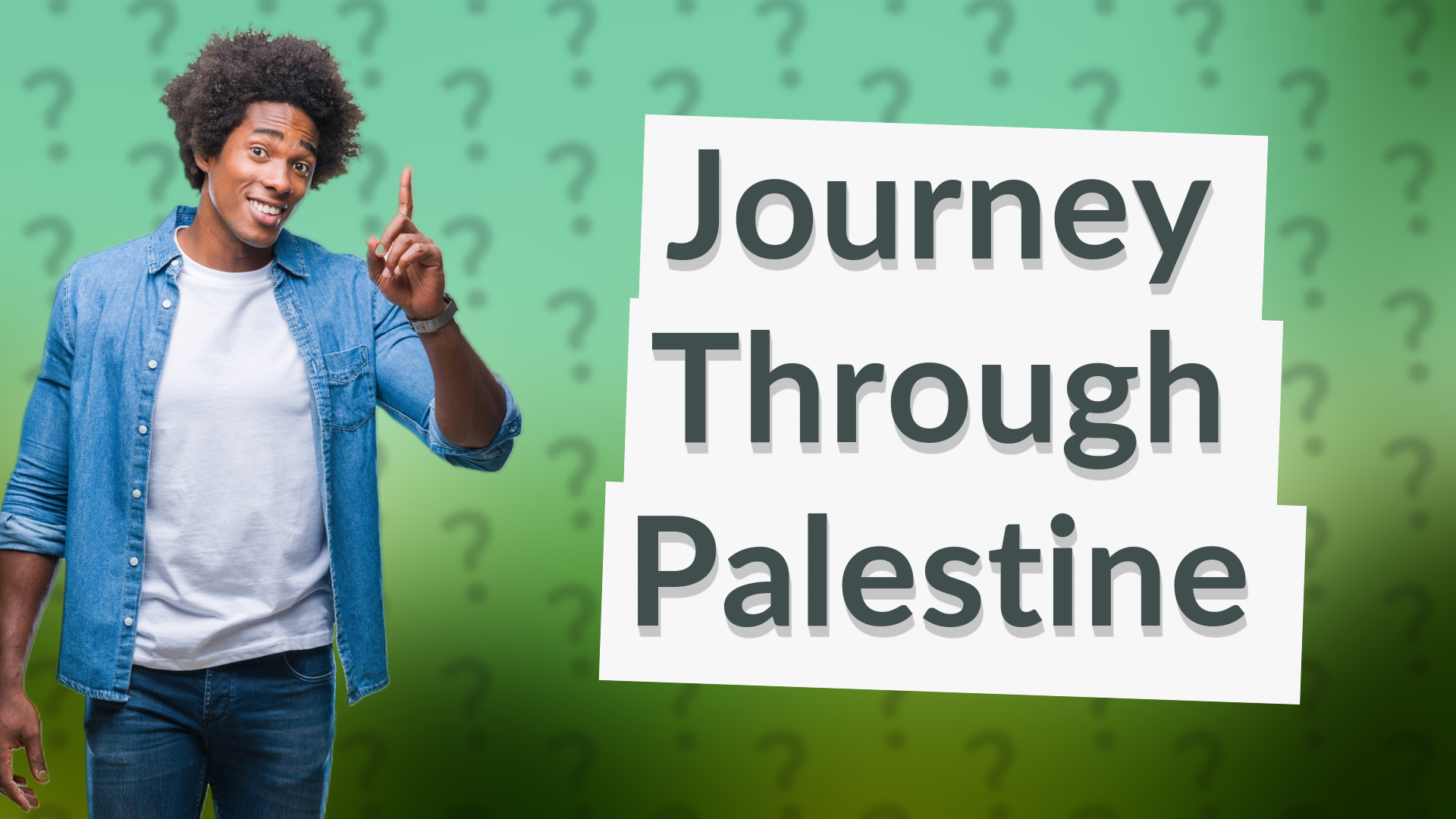 Journey Through Palestine