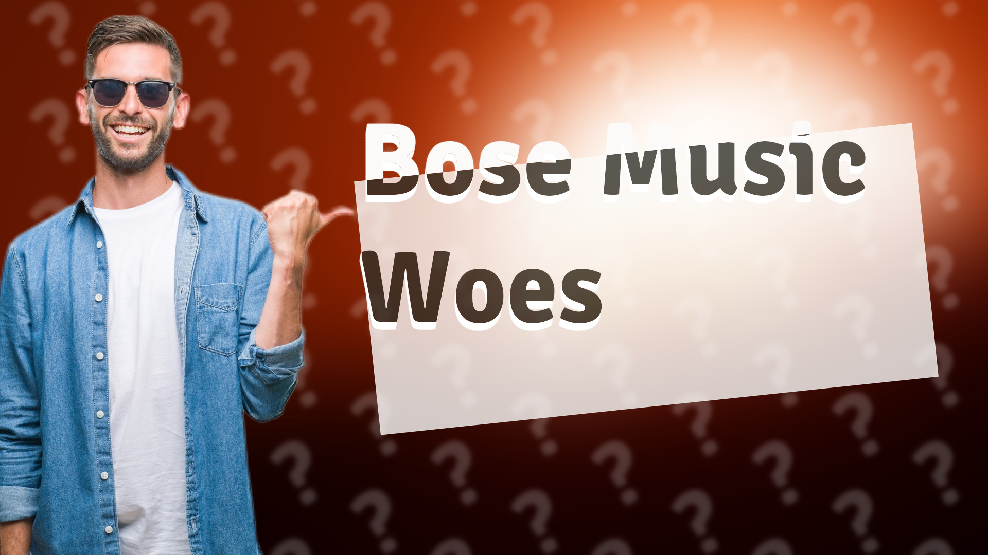 Bose Music Woes