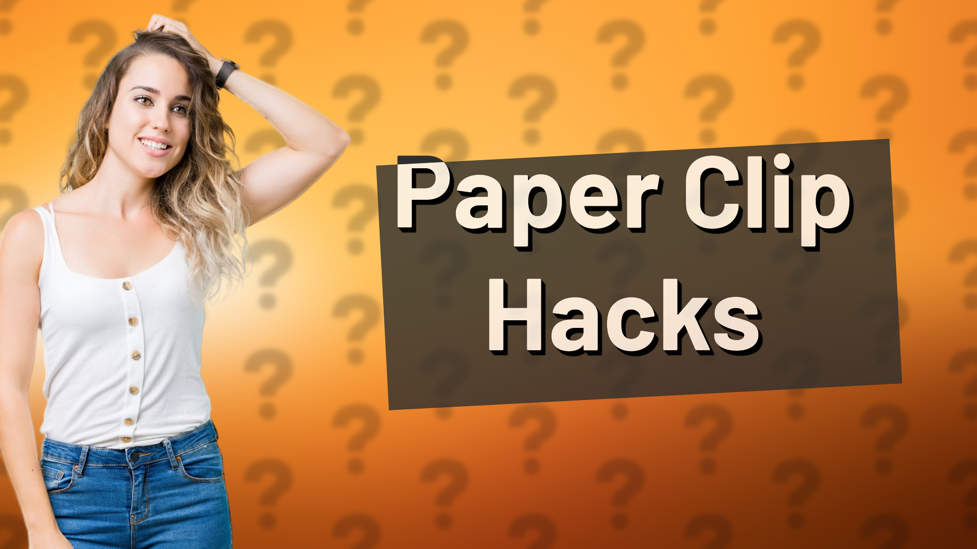 Paper Clip Hacks