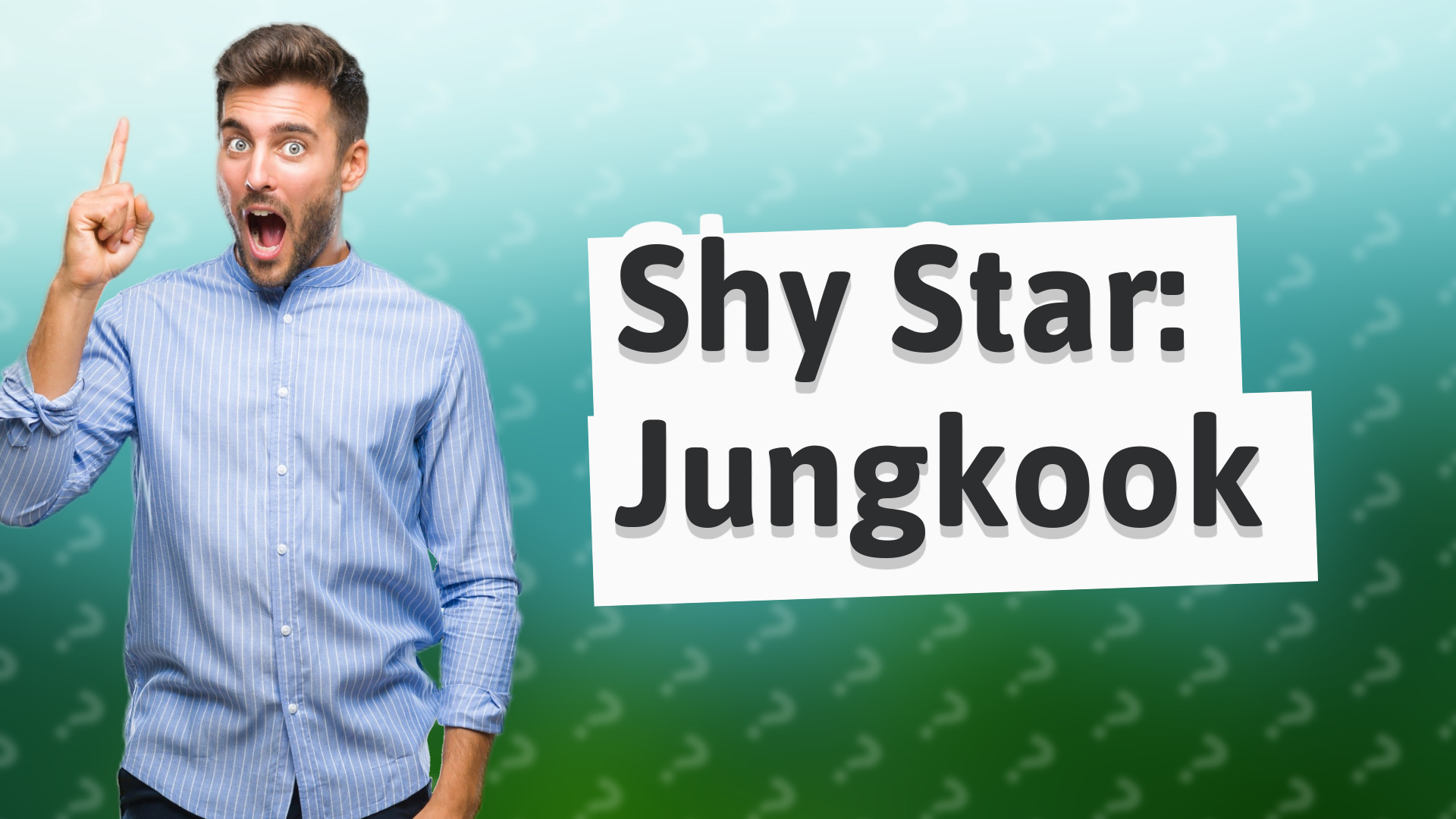 Shy Star: Jungkook