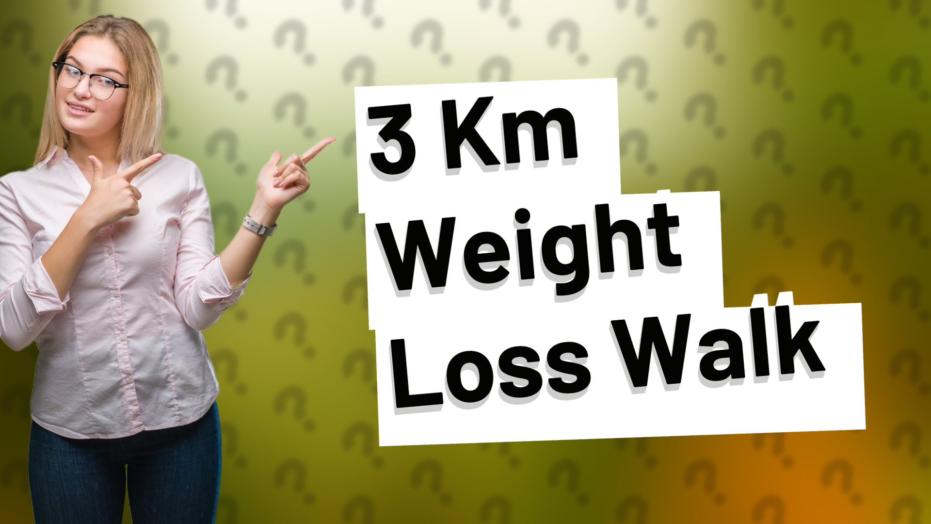 3 Km Weight Loss Walk