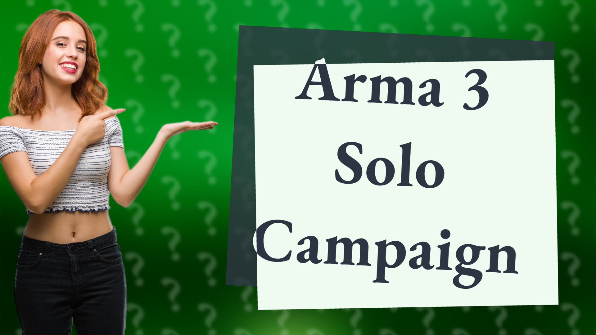 Arma 3 Solo Campaign