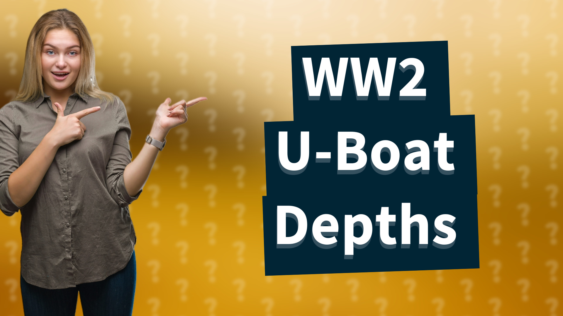 WW2 U-Boat Depths
