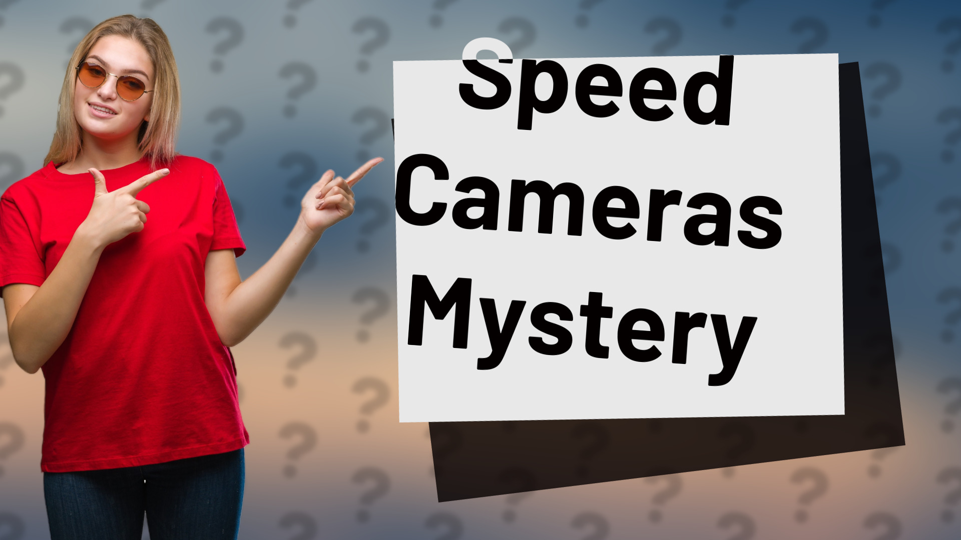 Speed Cameras Mystery