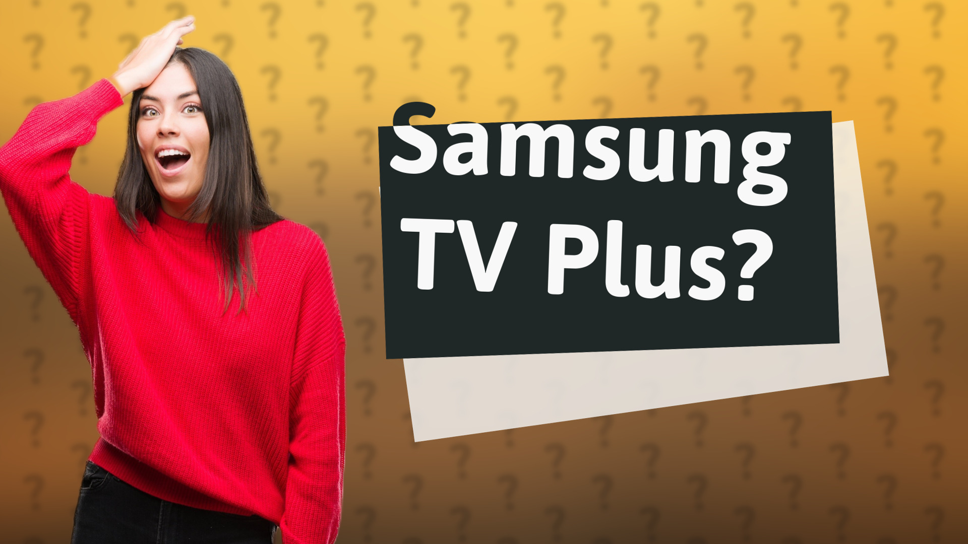 Samsung TV Plus?