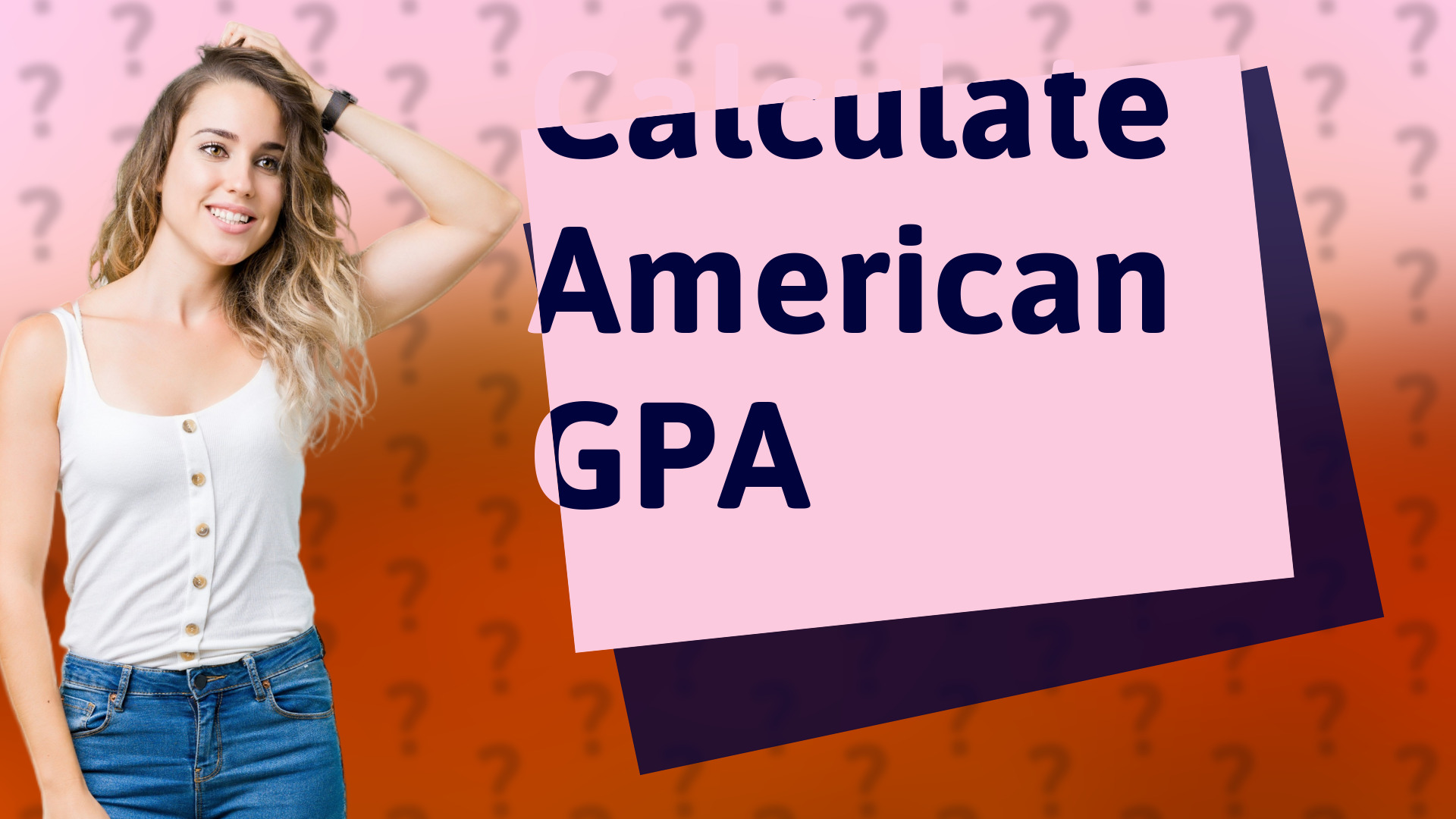 Calculate American GPA