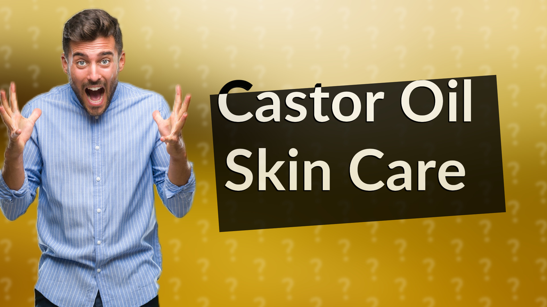 Castor Oil Skin Care