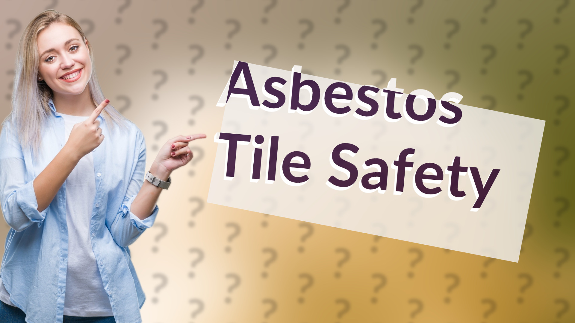 Asbestos Tile Safety