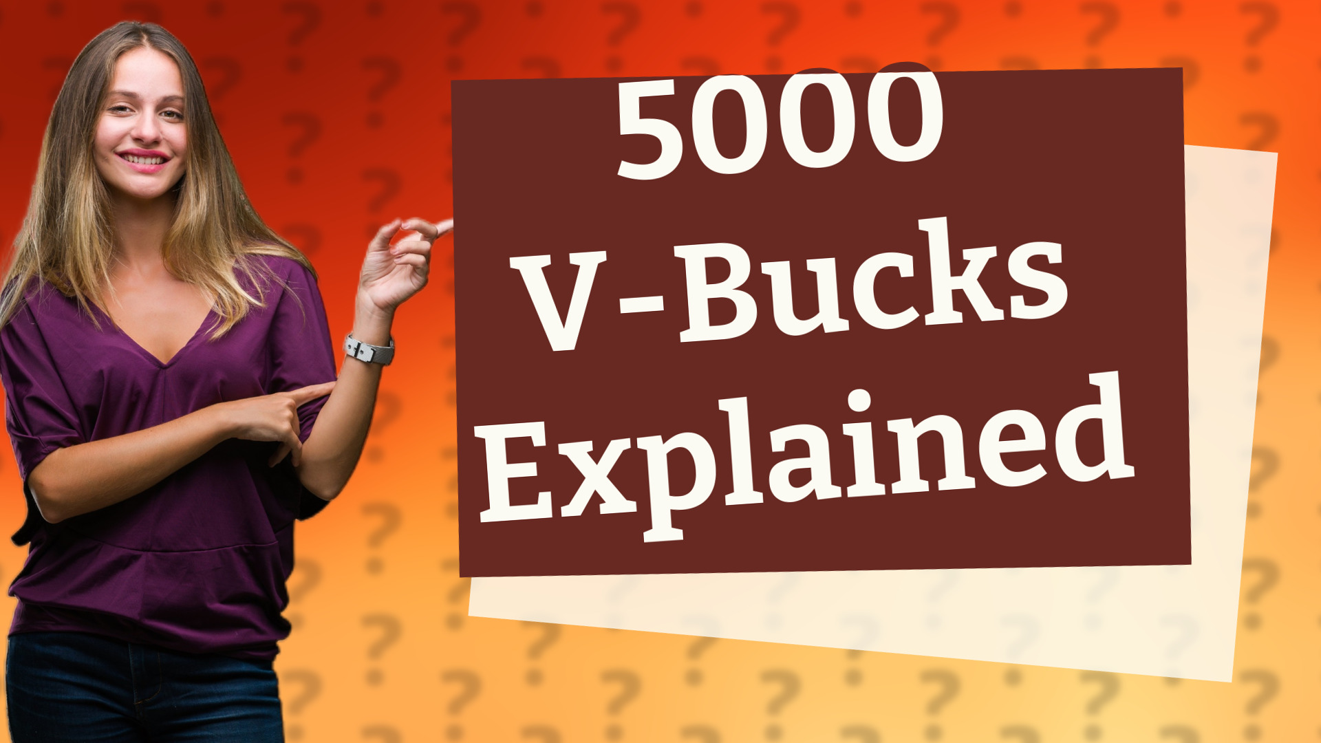 5000 V-Bucks Explained