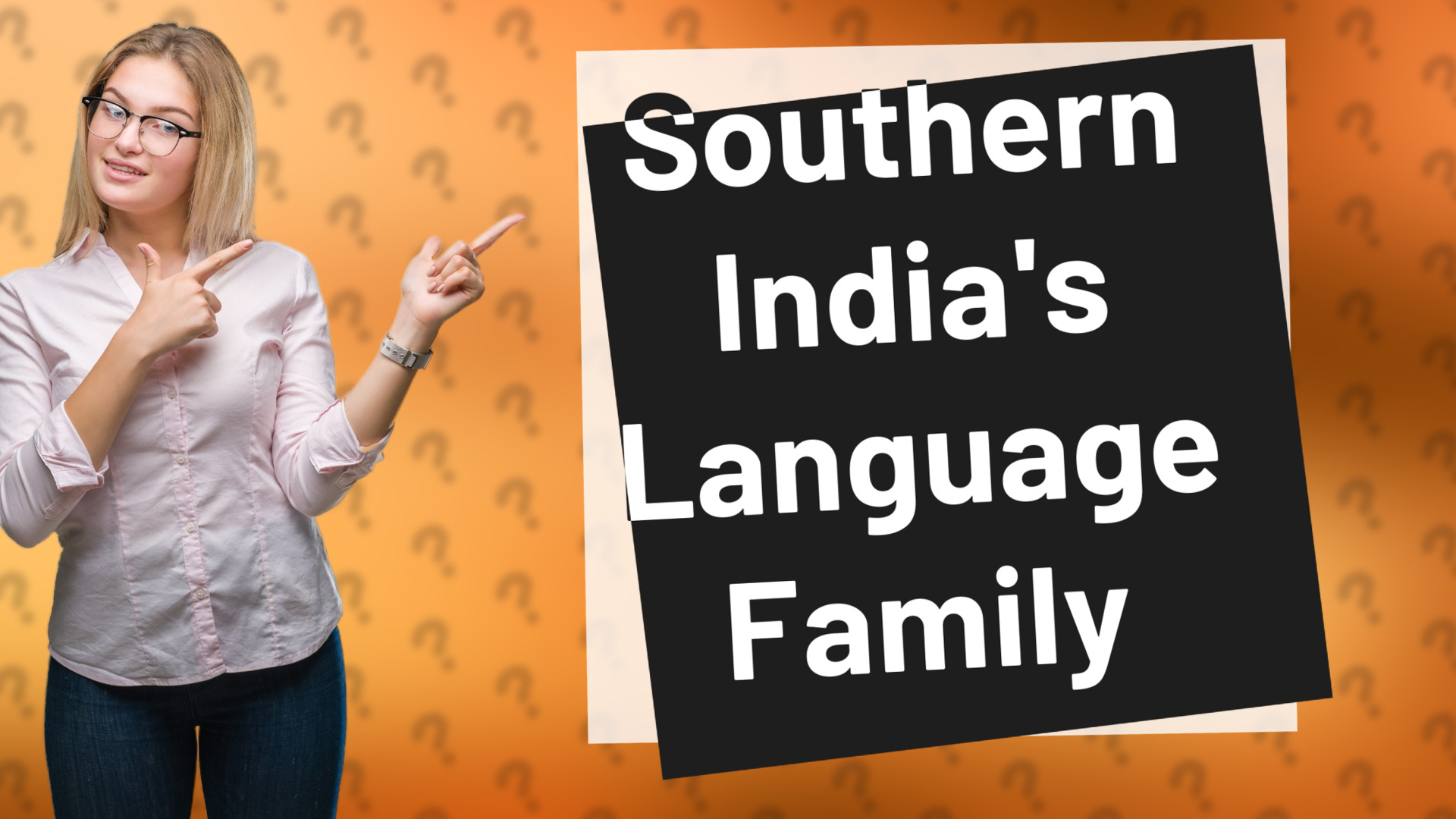 Southern India's Language Family