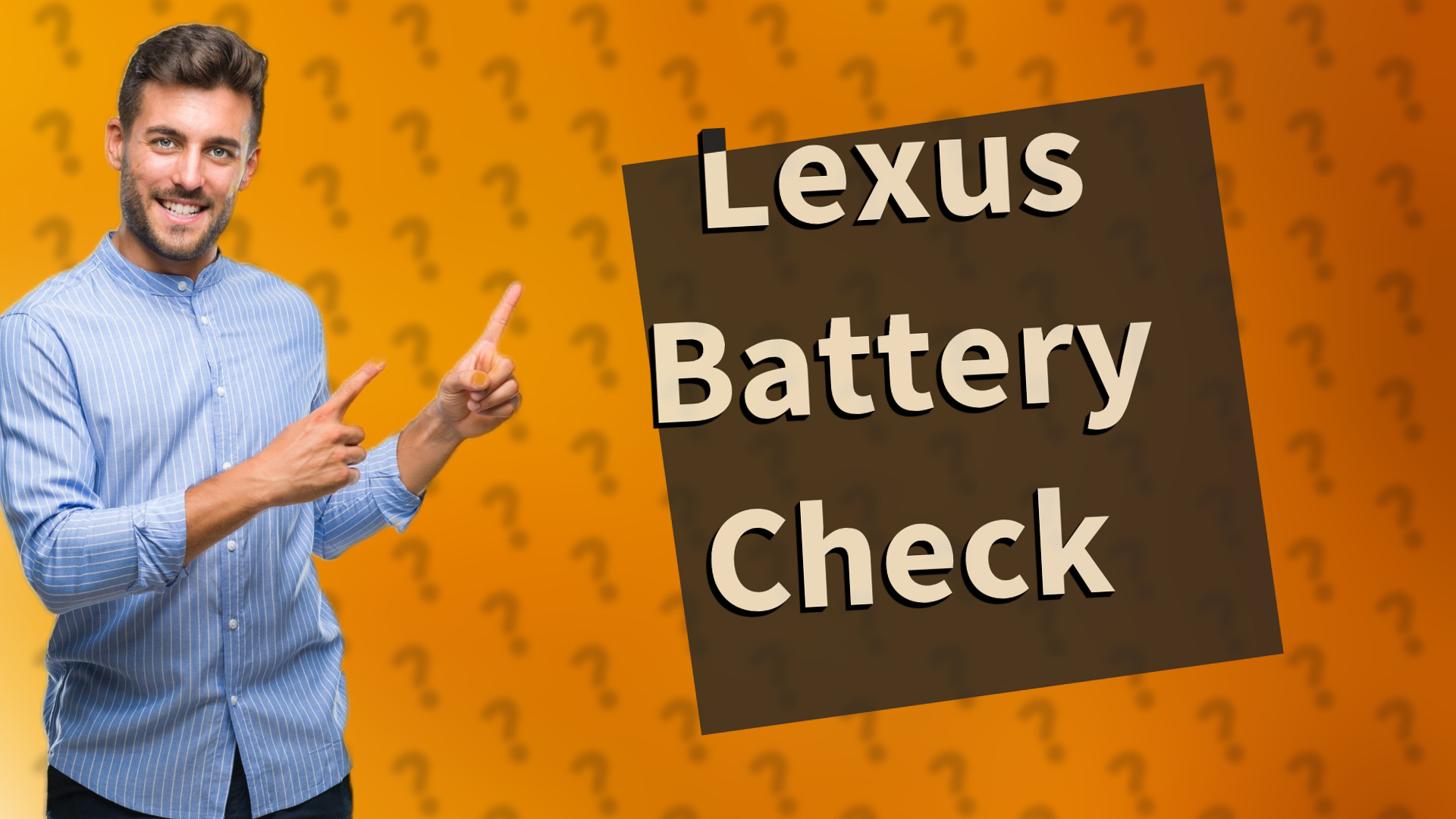 Lexus Battery Check