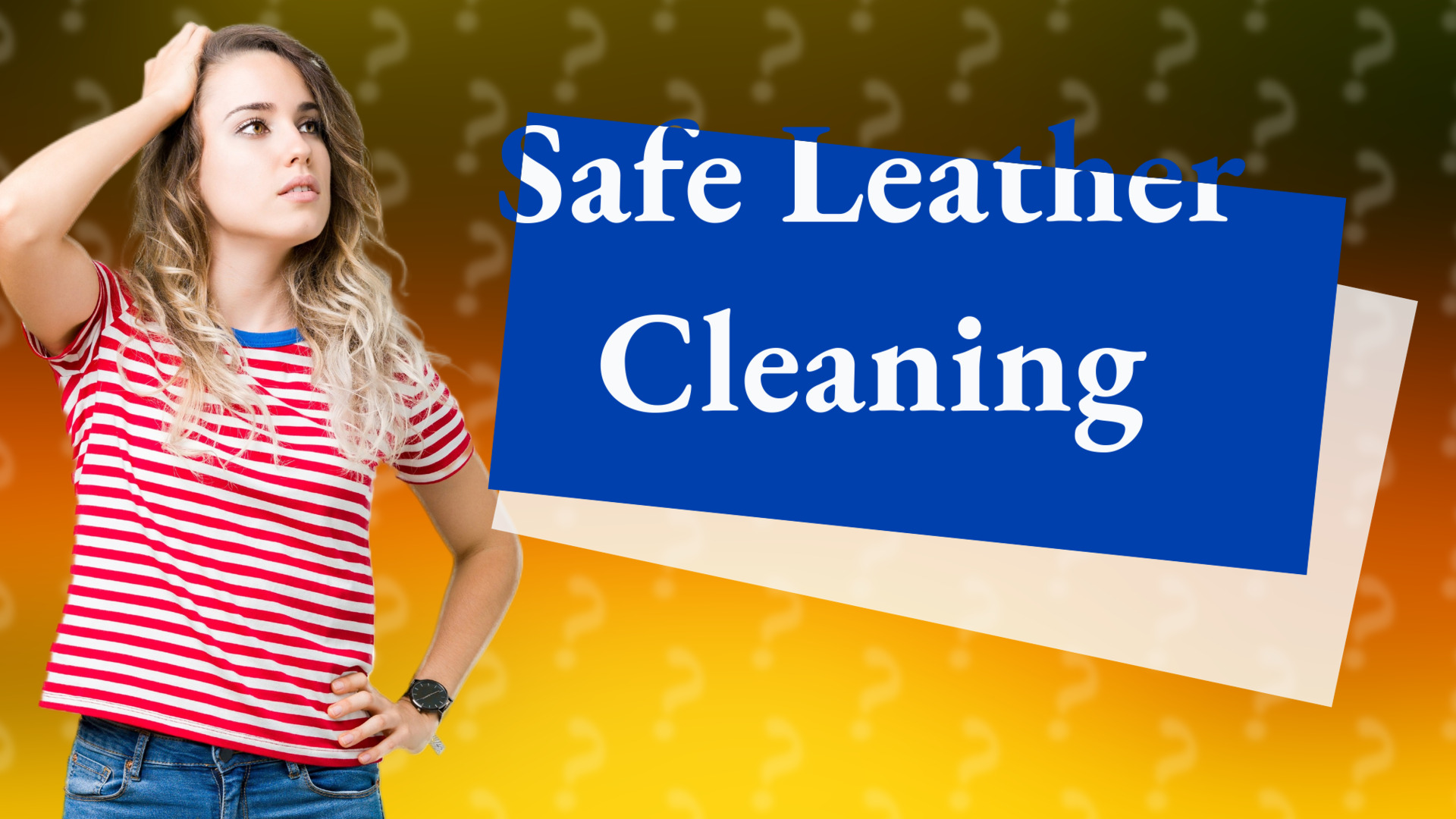 Safe Leather Cleaning