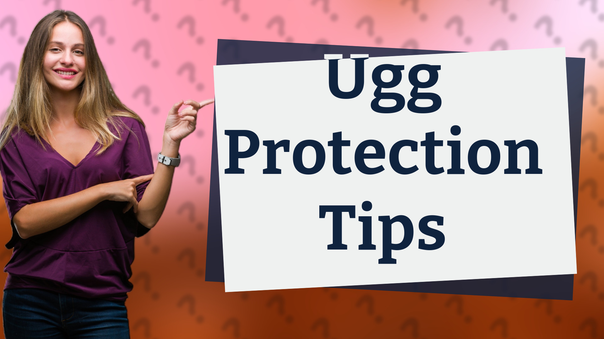Ugg Protection Tips