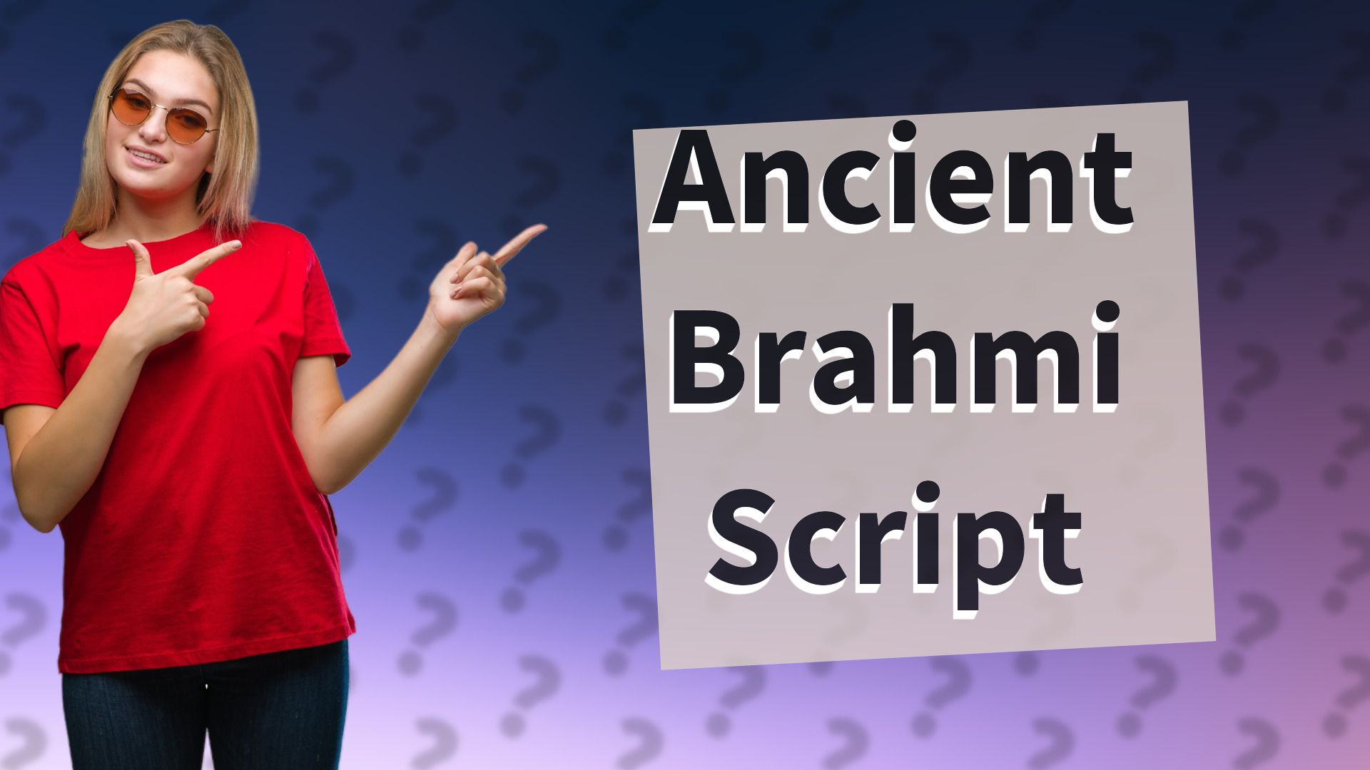 Ancient Brahmi Script