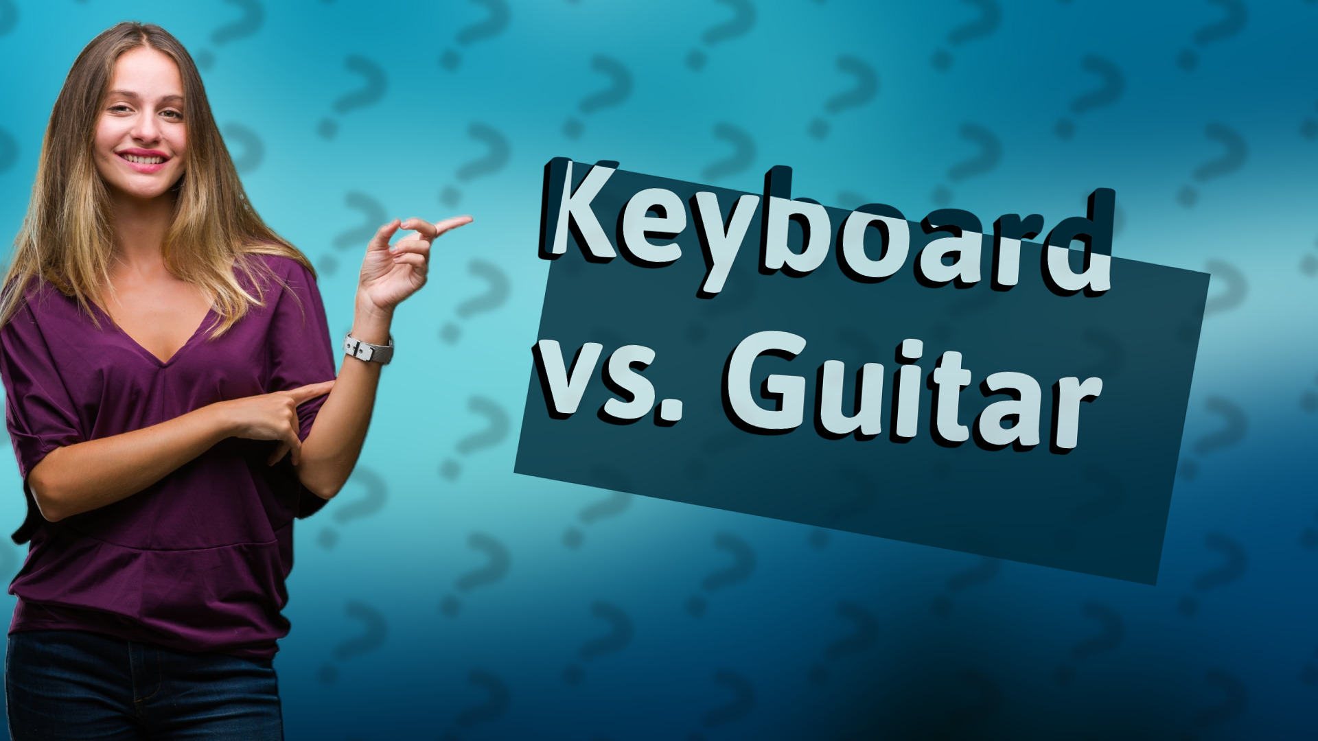 Keyboard vs. Guitar