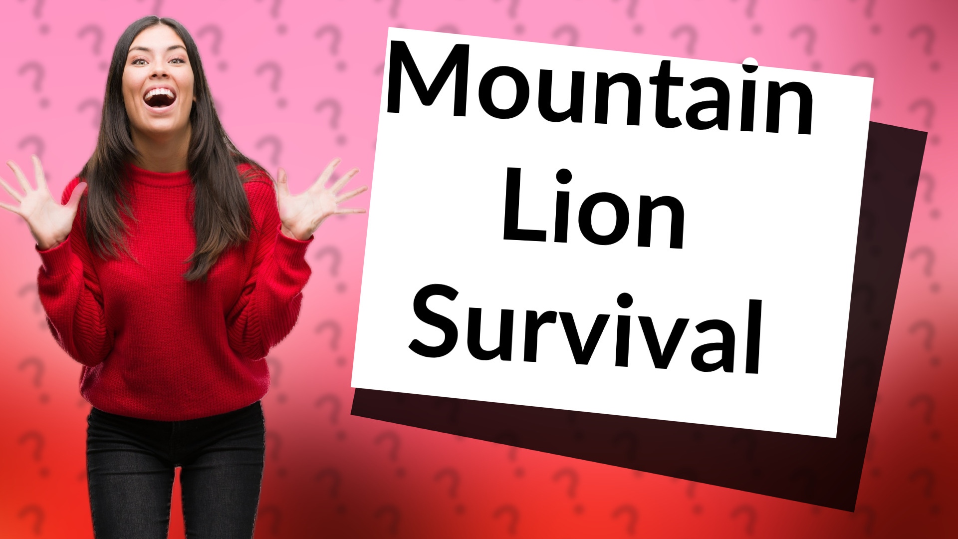 Mountain Lion Survival